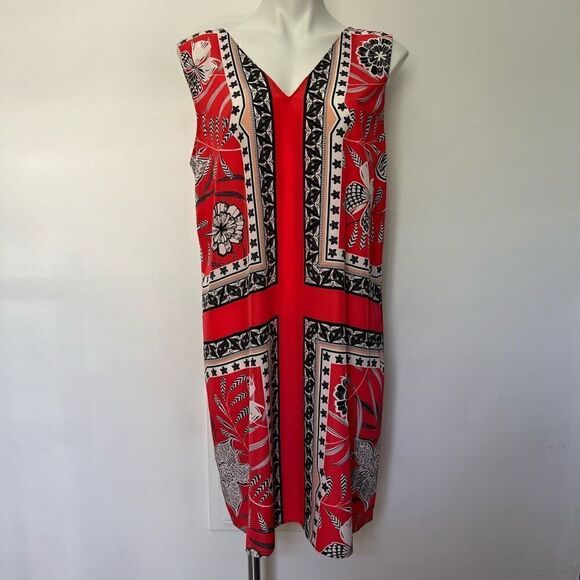 Halogen Floral Print Shift Dress - Picture 1 of 8